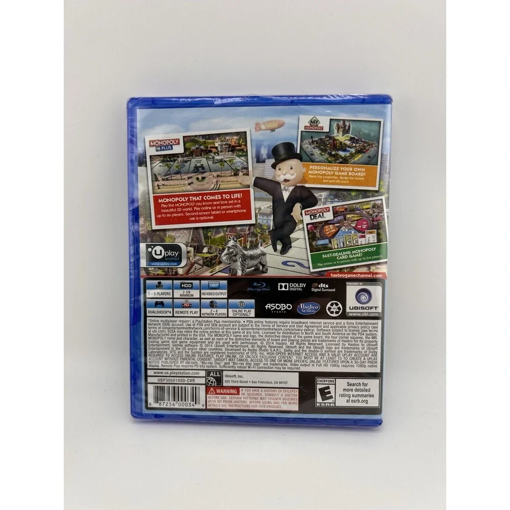 Monopoly Family Fun Pack - Sony PlayStation 4
